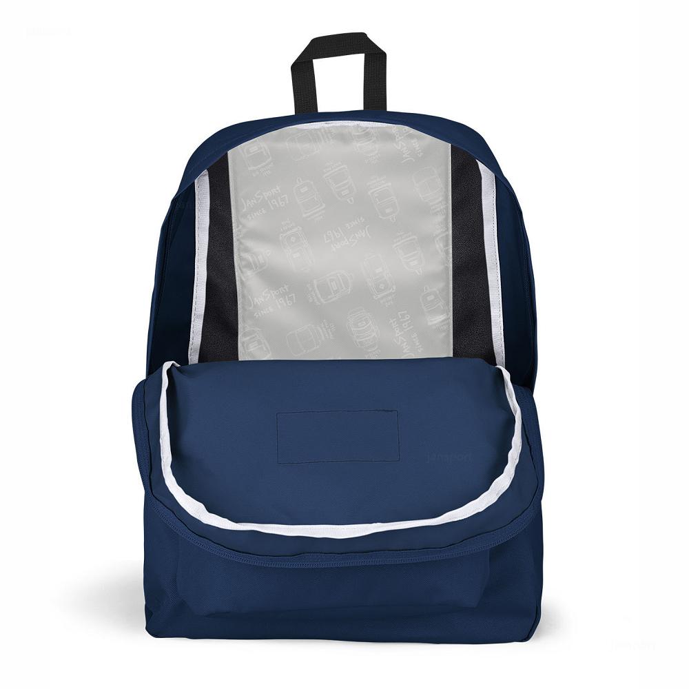 Sac à Dos Scolaire JanSport SuperBreak? Bleu Marine | UBP-89235426